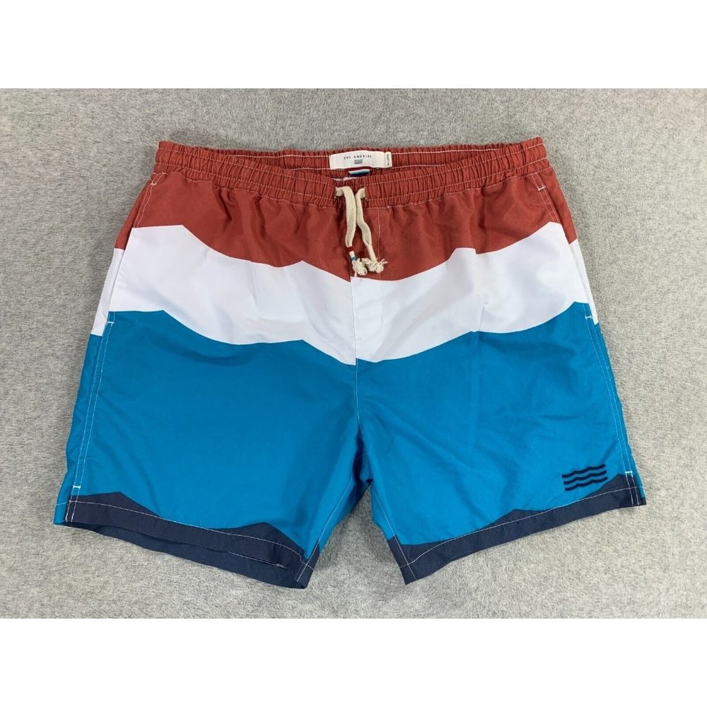 NEW Sol Angels Lined Swim Trunks Shorts‎ (Men's XXL)